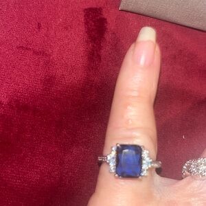 Nwt in box blue brilliant topaz ring